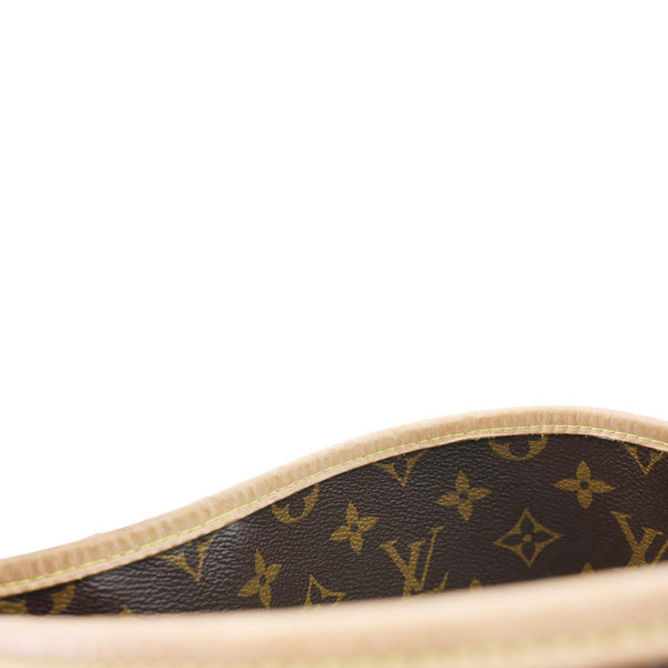 LOUIS VUITTON Artsy MM NM Monogram Canvas Shoulder Bag Brown