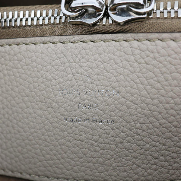 LOUIS VUITTON Bella Mahina Leather Tote Bag Galet