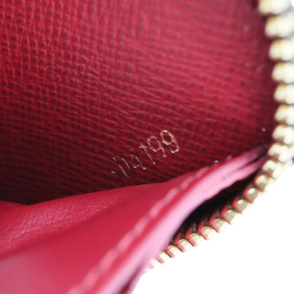 LOUIS VUITTON Clemence Monogram Canvas Zippy Wallet Brown