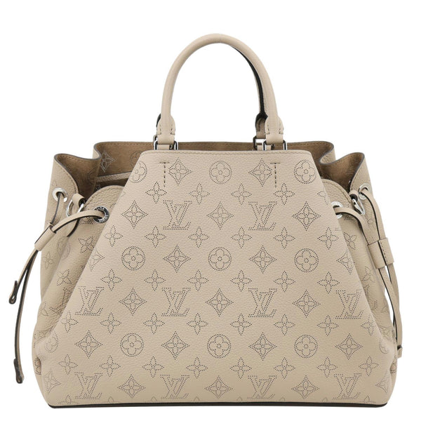 LOUIS VUITTON Bella Mahina Leather Tote Bag Galet