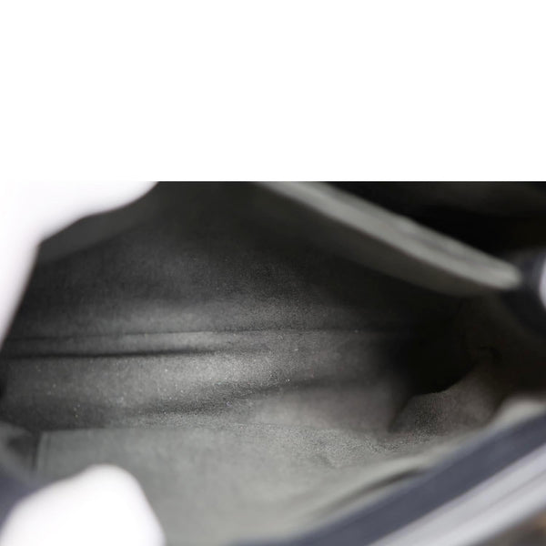 LOUIS VUITTON Very Chain Monogram Leather Chain  Crossbody  Bag Black