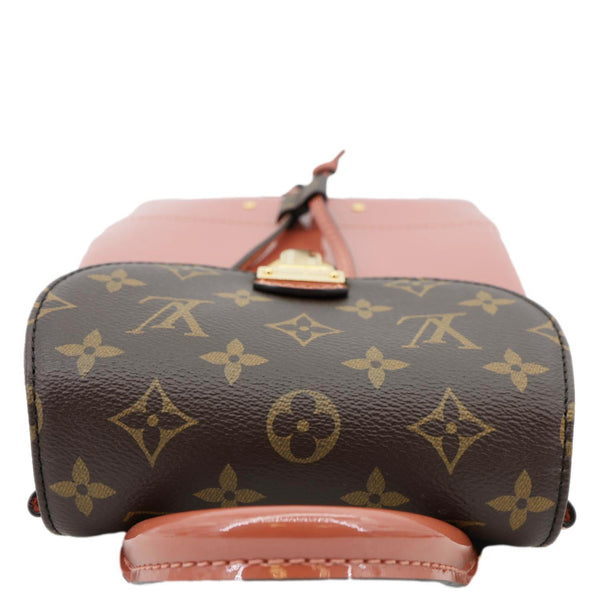 LOUIS VUITTON Hot Springs Patent Monogram Backpack Rose Pink