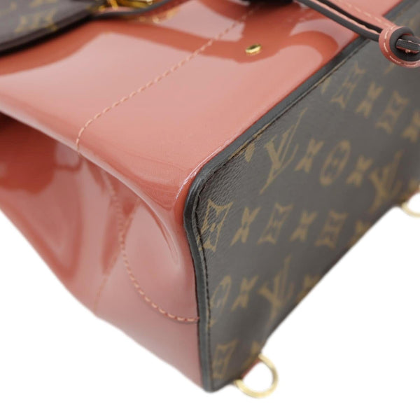 LOUIS VUITTON Hot Springs Patent Monogram Backpack Rose Pink