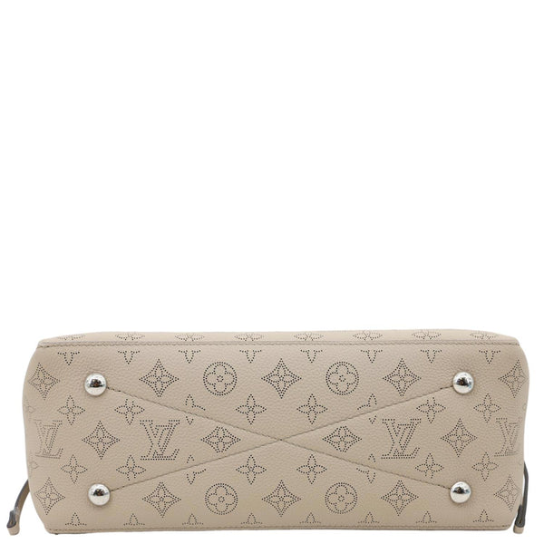 LOUIS VUITTON Bella Mahina Leather Tote Bag Galet
