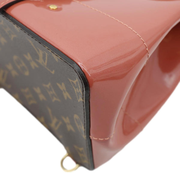 LOUIS VUITTON Hot Springs Patent Monogram Backpack Rose Pink