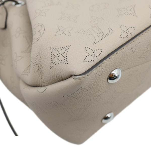 LOUIS VUITTON Bella Mahina Leather Tote Bag Galet