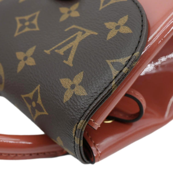 LOUIS VUITTON Hot Springs Patent Monogram Backpack Rose Pink