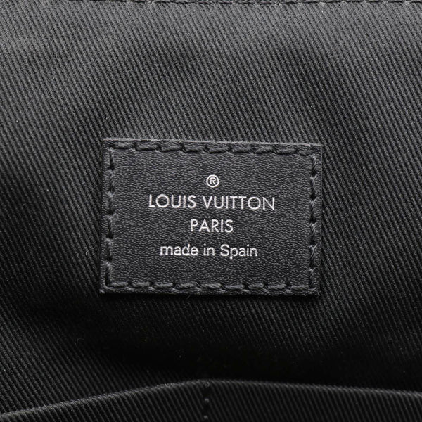 LOUIS VUITTON District MM Monogram Eclipse Messenger Bag Black