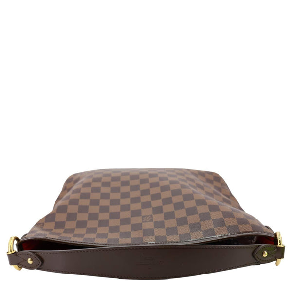 LOUIS VUITTON Delightful PM Damier Ebene Hobo Bag Brown