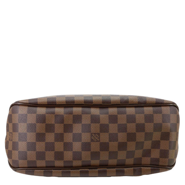 LOUIS VUITTON Delightful PM Damier Ebene Hobo Bag Brown