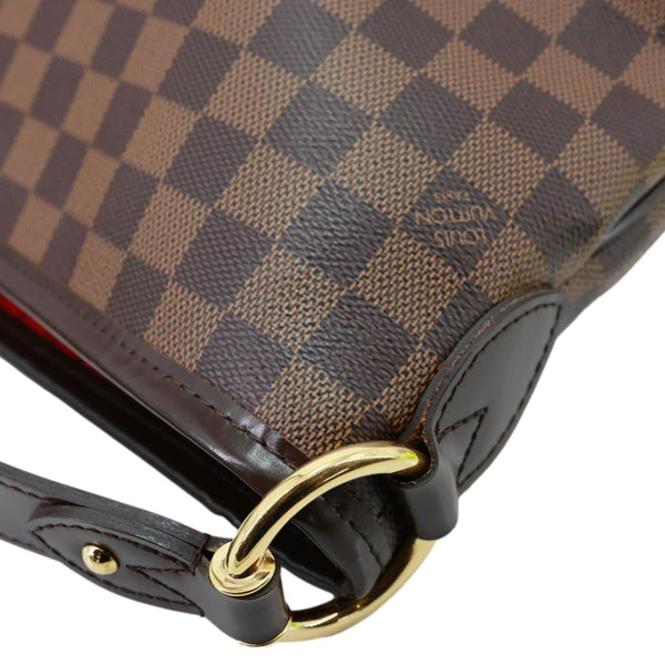 LOUIS VUITTON Delightful PM Damier Ebene Hobo Bag Brown
