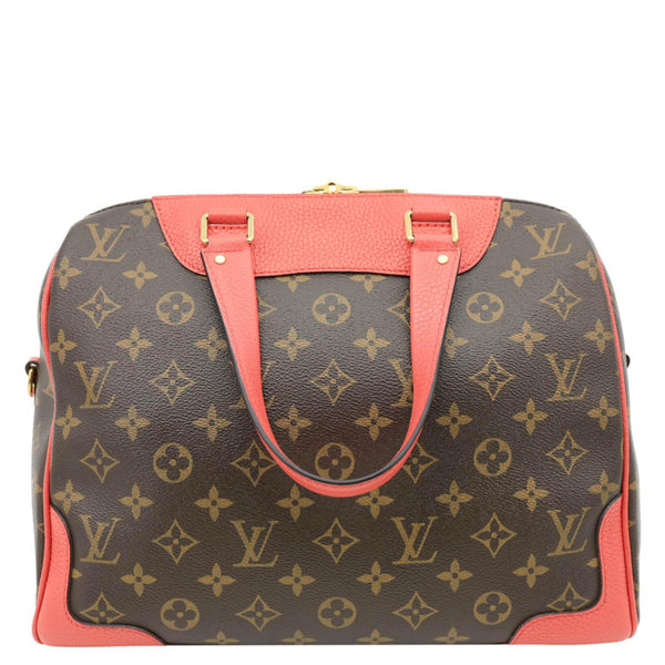 LOUIS VUITTON Retiro NM Monogram Canvas 2Way Shoulder Bag Red