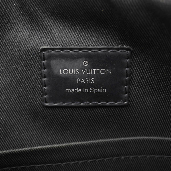 LOUIS VUITTON Dayton Reporter PM Damier Graphite Crossbody Bag Black