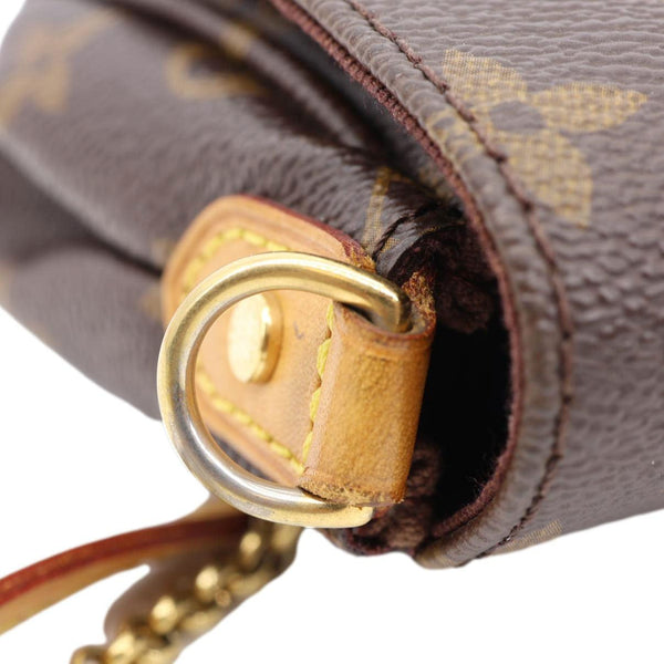 LOUIS VUITTON Favorite PM Monogram Canvas Shoulder Bag Brown