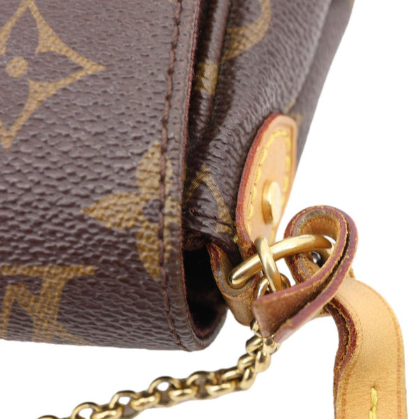 LOUIS VUITTON Favorite PM Monogram Canvas Shoulder Bag Brown