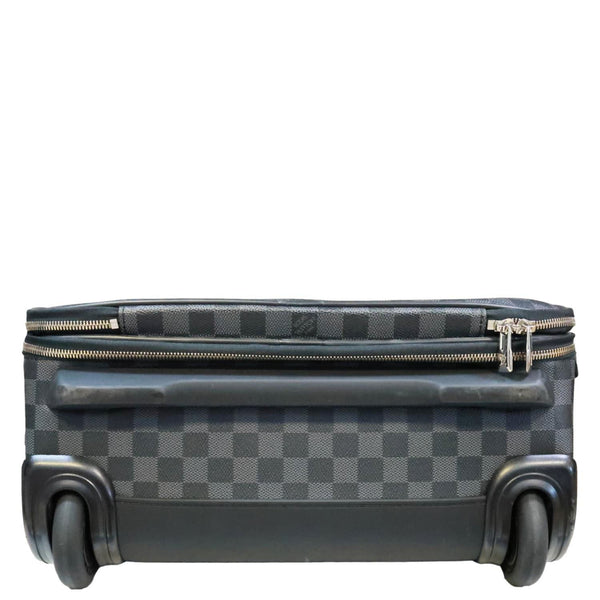LOUIS VUITTON Pegase 55 Damier Graphite Business Suitcase Travel Bag Black