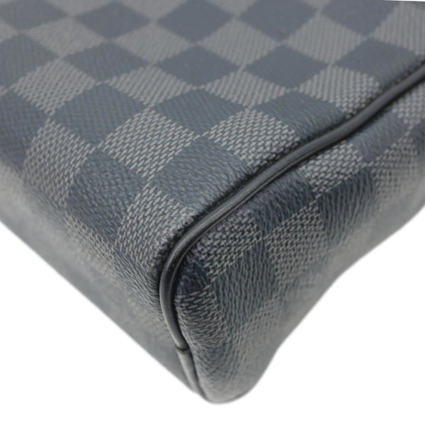 LOUIS VUITTON Dayton Reporter PM Damier Graphite Crossbody Bag Black