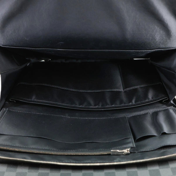 LOUIS VUITTON Pegase 55 Damier Graphite Business Suitcase Travel Bag Black