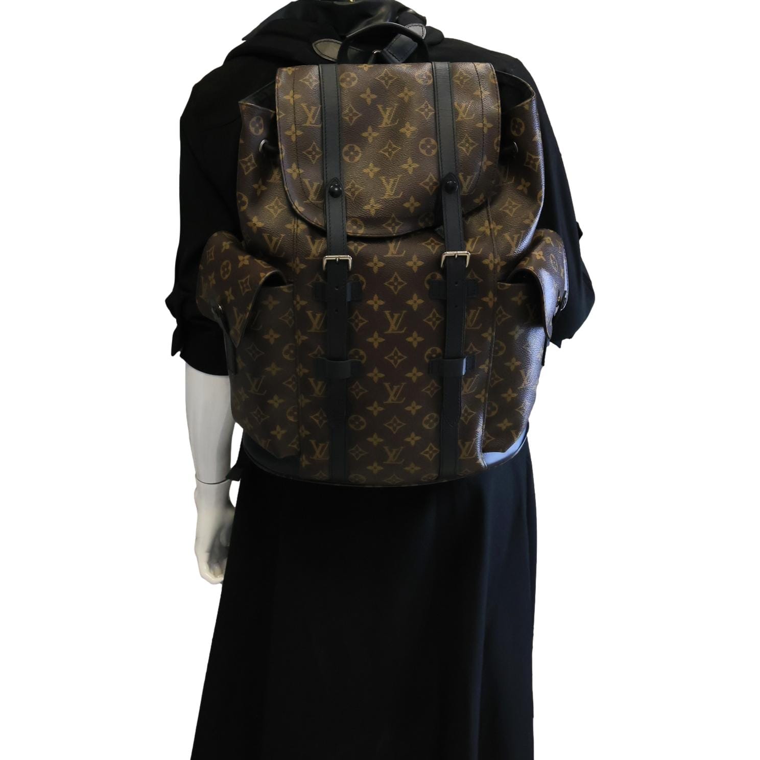 louis vuitton christopher pm monogram backpack Reverse Eclipse Bag Bla and enjoy the comfort of adjustable shoulder straps for a personalized fit - mm -