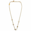 LOUIS VUITTON Flowerful Metal Necklace Gold