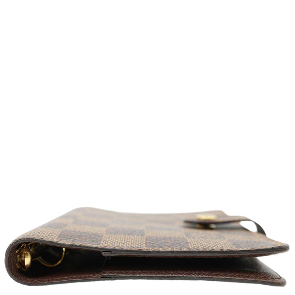 LOUIS VUITTON Agenda Damier Ebene Planner Cover Brown