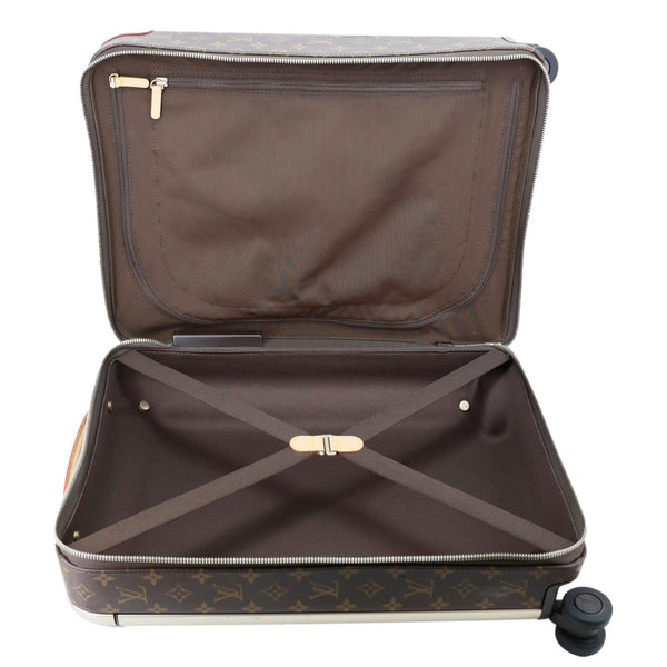 LOUIS VUITTON Horizon 50 Monogram Canvas Travel Bag Brown