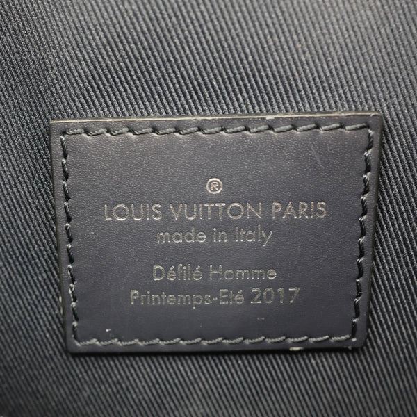 LOUIS VUITTON Chapman BB Monogram Savanna Elephant Canvas Messenger Bag Blue
