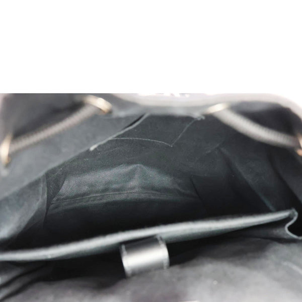 GUCCI GG Supreme Canvas Backpack Black 495563