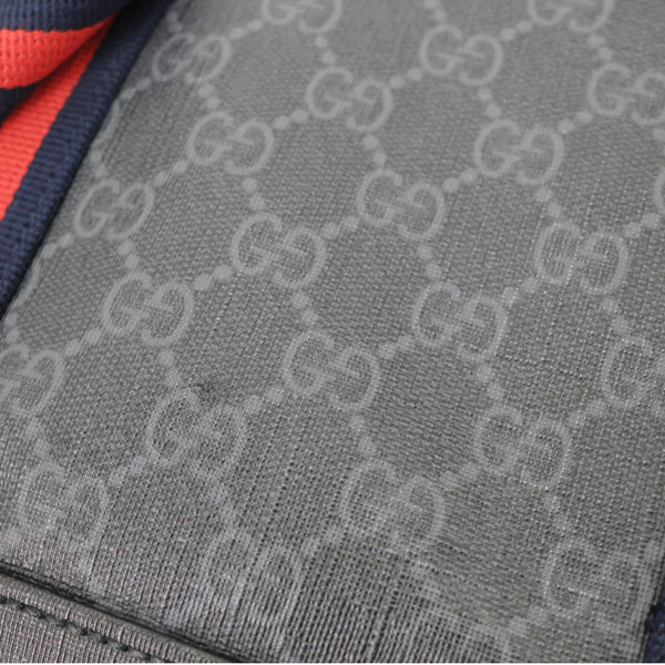GUCCI GG Supreme Canvas Backpack Black 495563