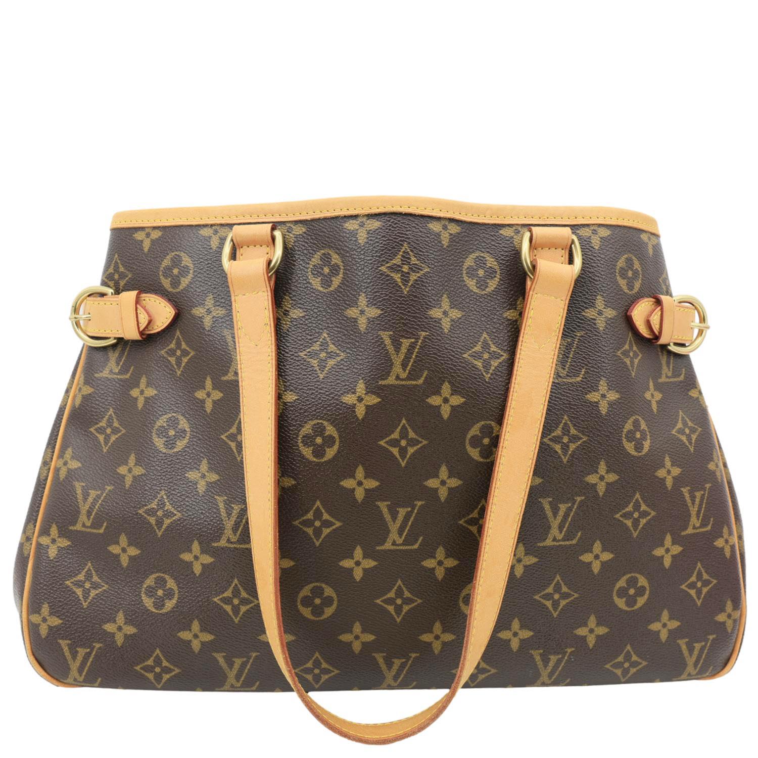 LOUIS VUITTON Batignolles Horizontal Monogram Canvas Shoulder Bag Brow