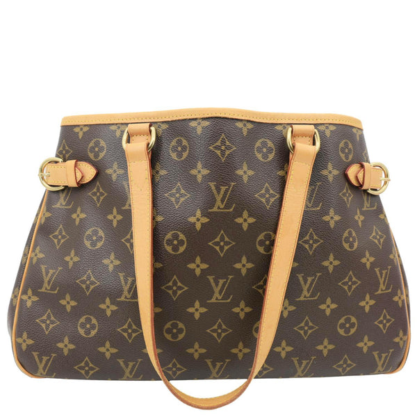 LOUIS VUITTON Batignolles Horizontal Monogram Canvas Shoulder Bag Brown