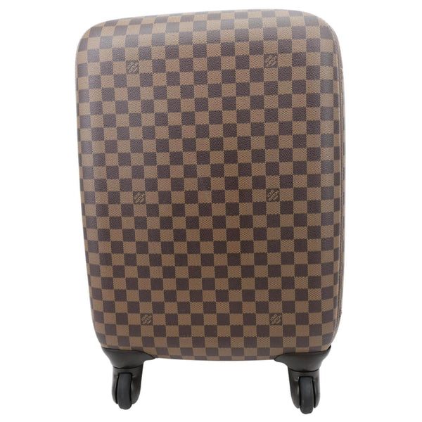 LOUIS VUITTON Zephyr 55 Damier Ebene Rolling Suitcase Luggage Brown