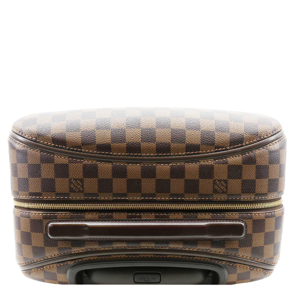 LOUIS VUITTON Zephyr 55 Damier Ebene Rolling Suitcase Luggage Brown