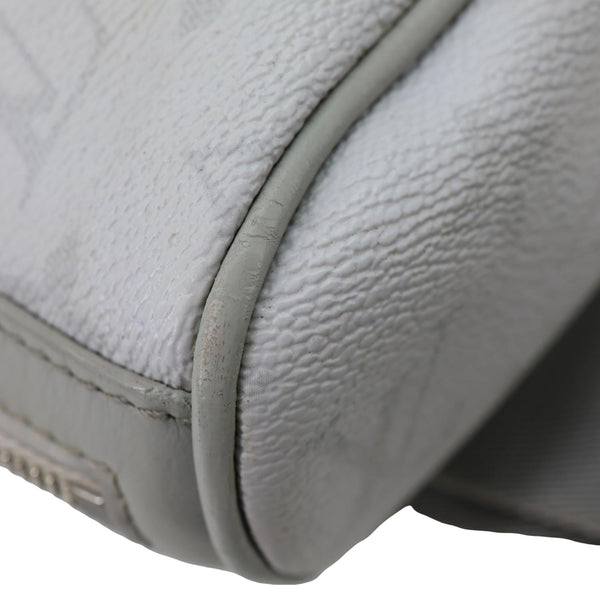 LOUIS VUITTON Chalk Sling Monogram Canvas Crossbody Bag Grey