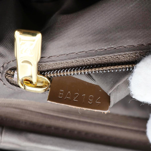 LOUIS VUITTON Zephyr 55 Damier Ebene Rolling Suitcase Luggage Brown