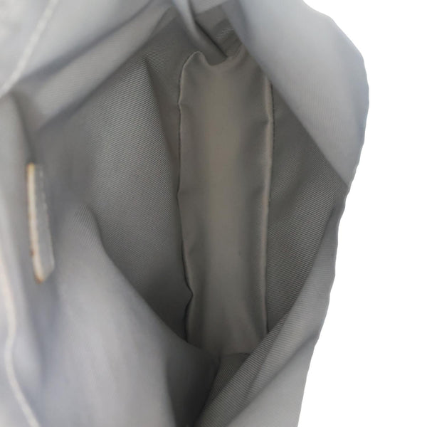 LOUIS VUITTON Chalk Sling Monogram Canvas Crossbody Bag Grey