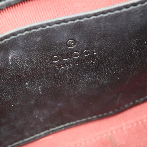 GUCCI GG Marmont Small Matelasse Chevron Leather Shoulder Bag Black 837280