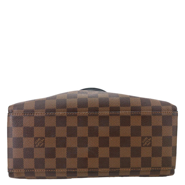 LOUIS VUITTON Odeon PM Damier Ebene Tote Shoulder Bag Brown