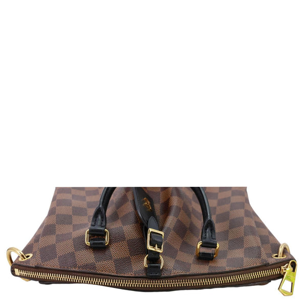LOUIS VUITTON Odeon PM Damier Ebene Tote Shoulder Bag Brown