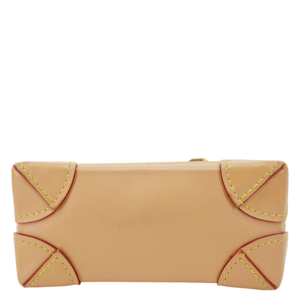 LOUIS VUITTON Steamer Nano Damier Pop Canvas Shoulder Bag Yellow