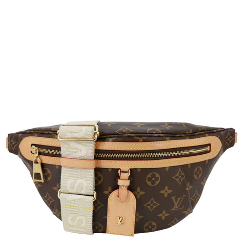 LOUIS VUITTON High Rise Monogram Canvas Bumbag Brown