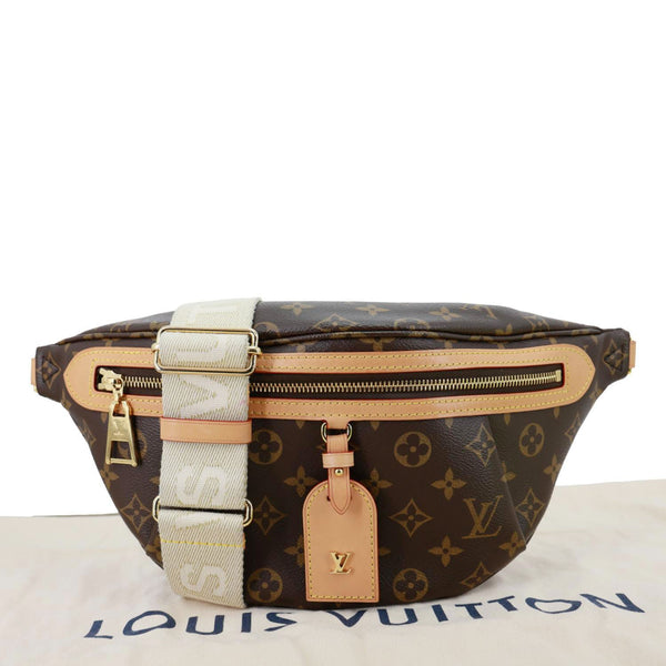 LOUIS VUITTON High Rise Monogram Canvas Bumbag Brown