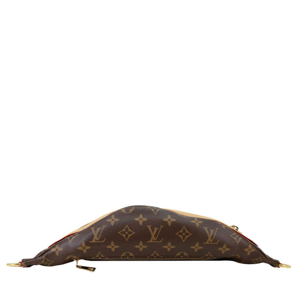 LOUIS VUITTON High Rise Monogram Canvas Bumbag Brown