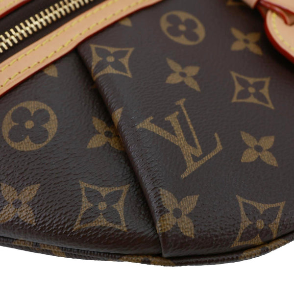 LOUIS VUITTON High Rise Monogram Canvas Bumbag Brown