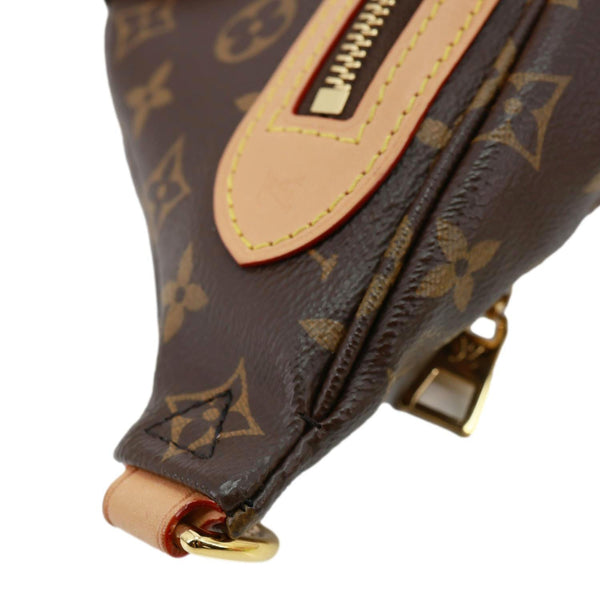 LOUIS VUITTON High Rise Monogram Canvas Bumbag Brown