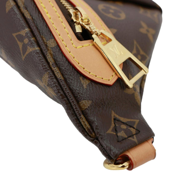 LOUIS VUITTON High Rise Monogram Canvas Bumbag Brown