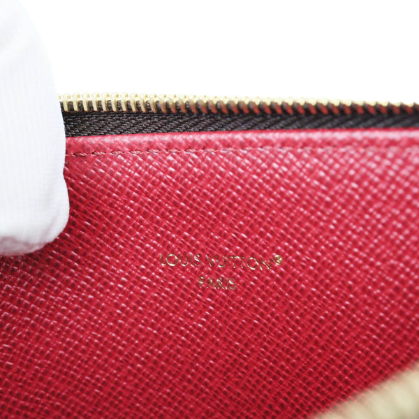 LOUIS VUITTON Pochette Inserts Monogram Canvas Card Wallet Brown
