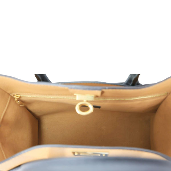 LOUIS VUITTON On My Side MM Monogram Canvas Leather Shoulder Bag Black