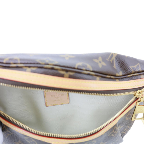 LOUIS VUITTON High Rise Monogram Canvas Bumbag Brown