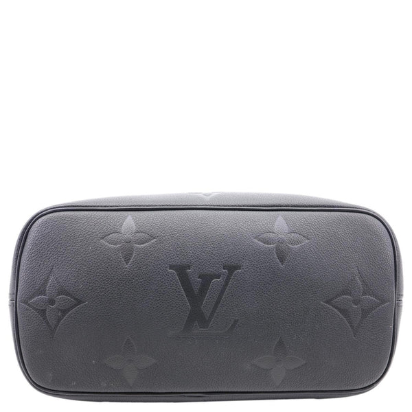 LOUIS VUITTON Neverfull MM Wild At Heart Monogram Empriente Tote Bag Black